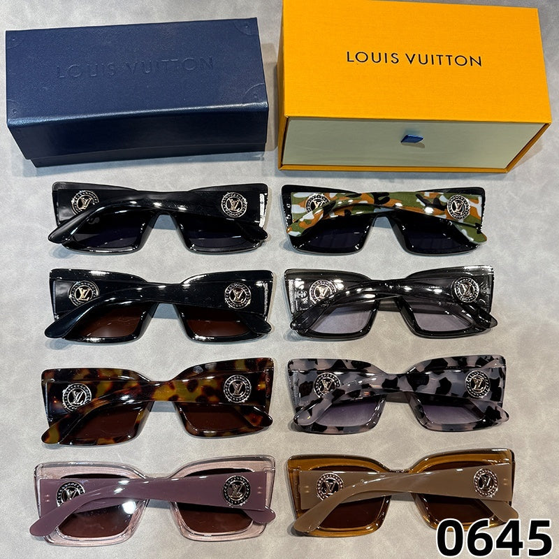 Thick Rectangular Glasses - Clear and Tinted Lens Options