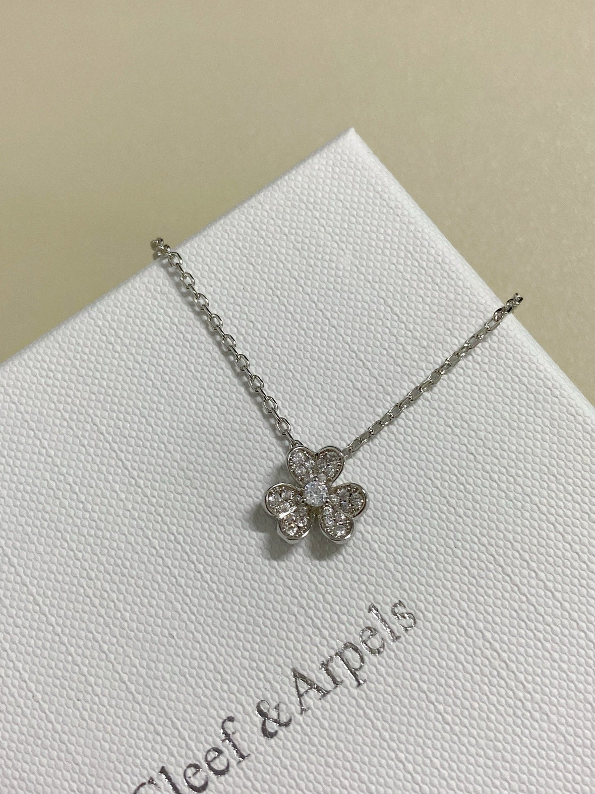 Clustered Flower Pendant Necklace - Size Options