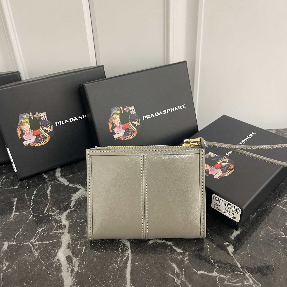 Luxury‑Inspired Trendy Wallets 030 Pr*da Series、Fashion Bags