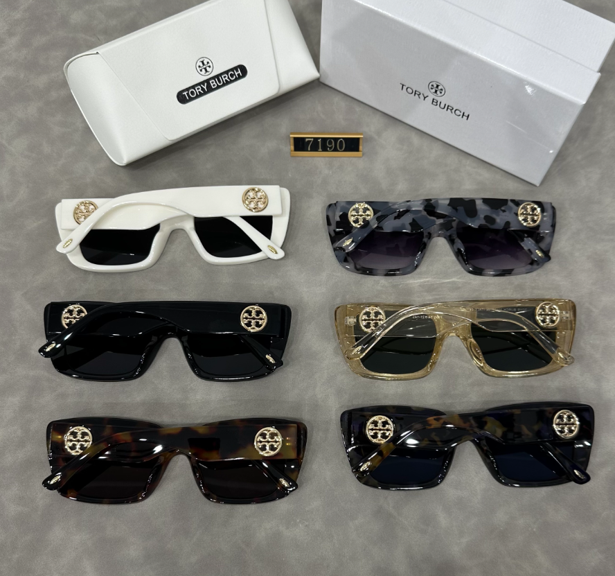 Oversized Square Sunglasses with Rounded Full Rims
