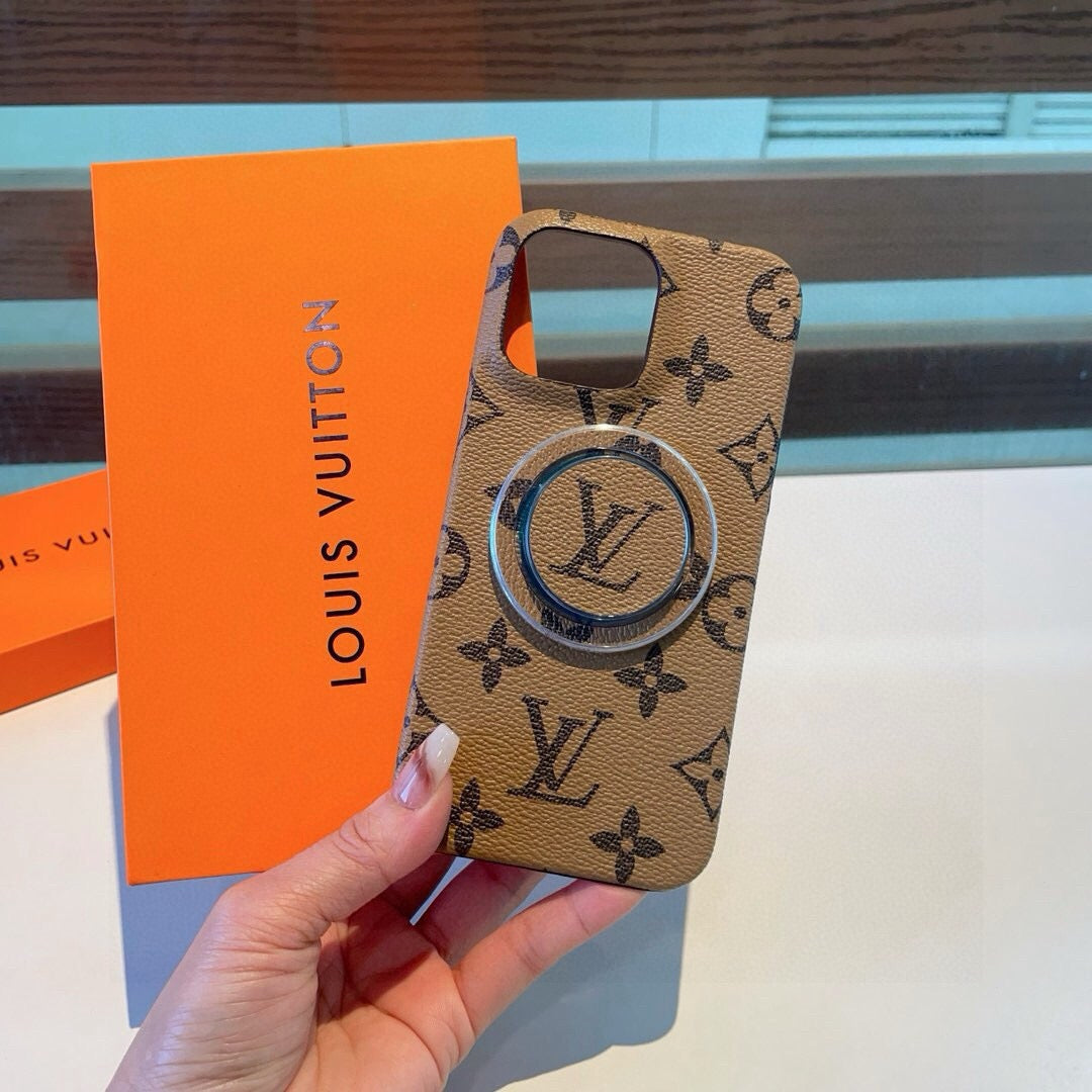 Fashion Aesthetic Shock Absorbing Protective Phone Case L*V Series、Fashion Phone Case