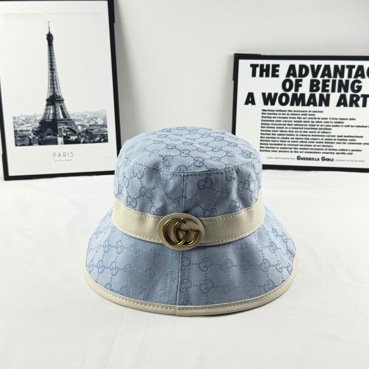 Adjustable Sun Hat for Men Women Outdoor UV Protection GU*CI Series、Fashion Caps