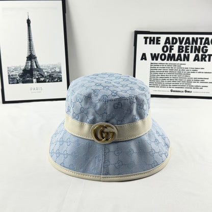 Adjustable Sun Hat for Men Women Outdoor UV Protection GU*CI Series、Fashion Caps