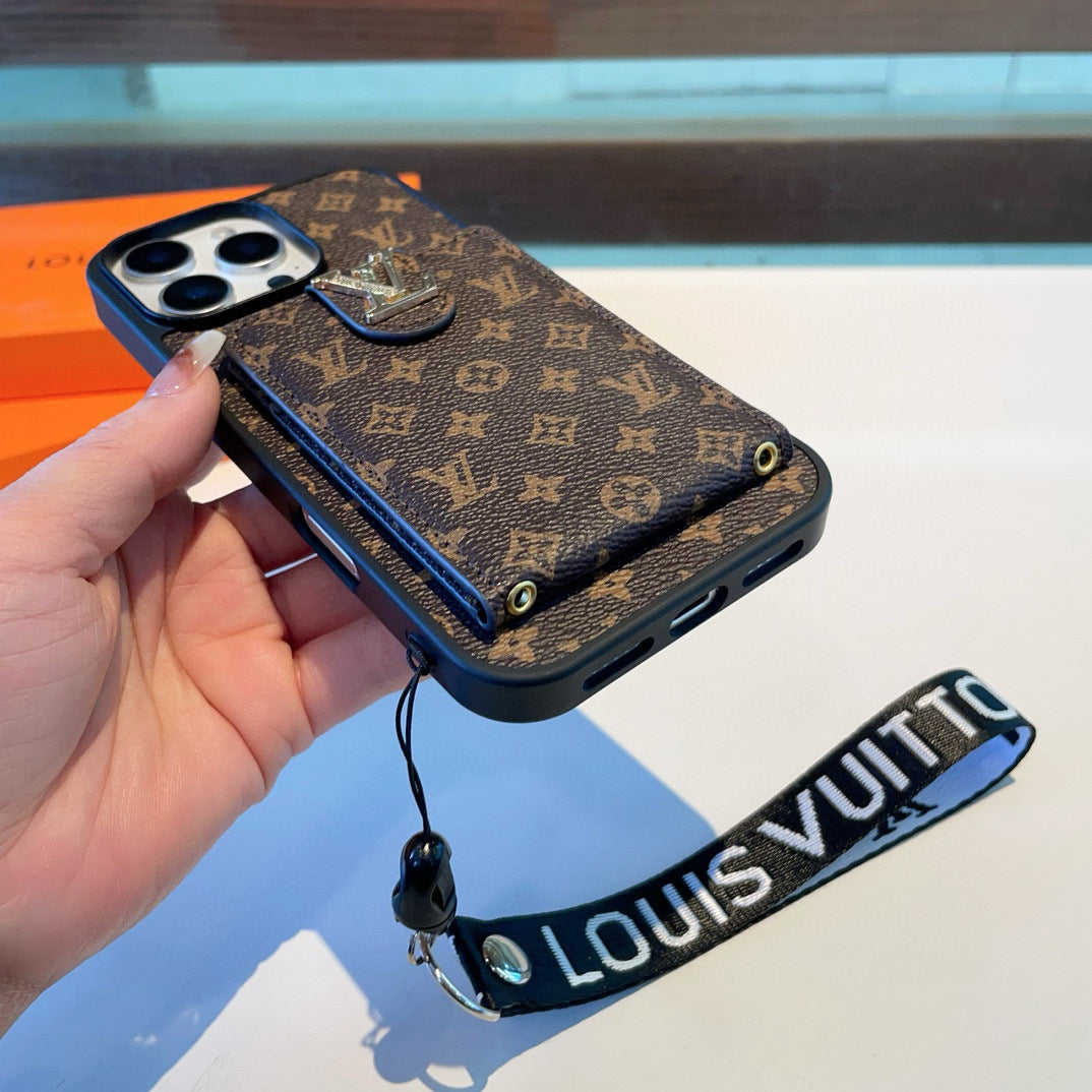 Fashion Aesthetic Shock Absorbing Protective Phone Case L*V Series、Fashion Phone Case