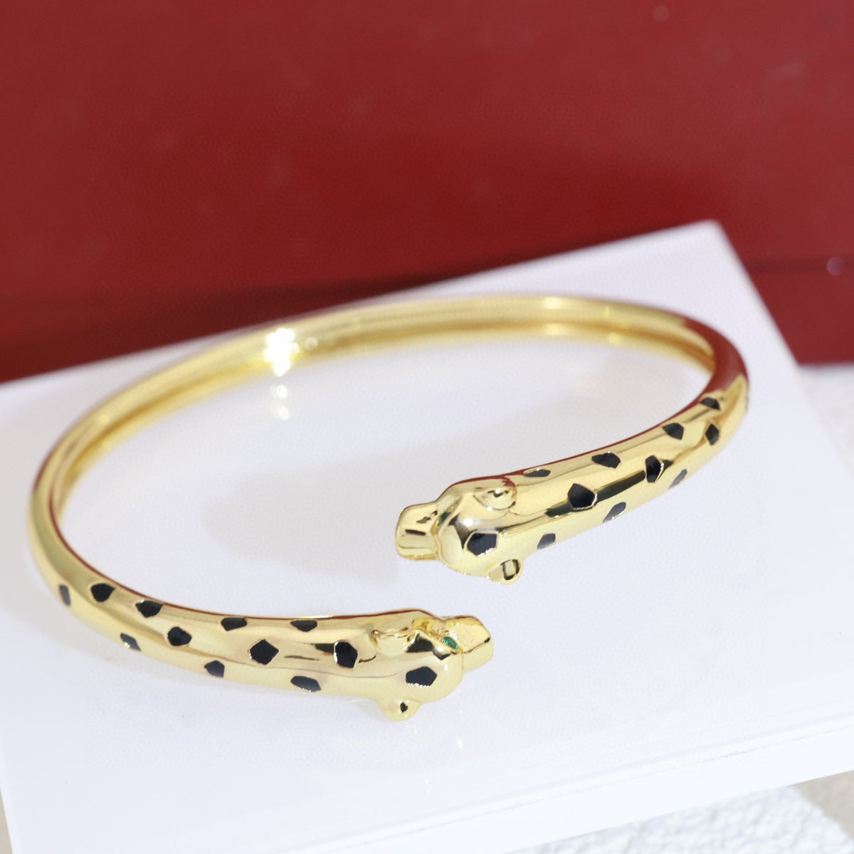 Panther Wrap Bangle Bracelet