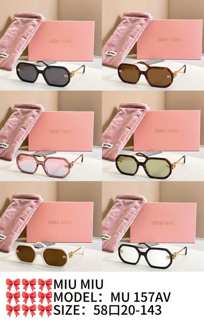 Oversized Double-Bridge Glasses - Clear and Tinted Lens Options