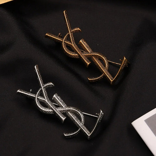 Alloy Steel Stamped Brooch,Brooches Collection、Y*L Series