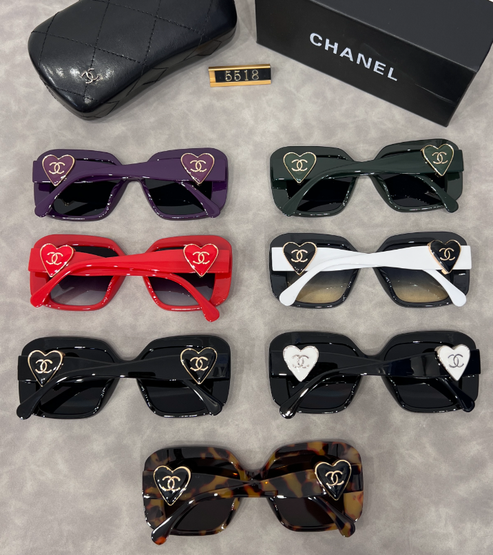 Oversized Square Sunglasses with Deep Beveled Rims