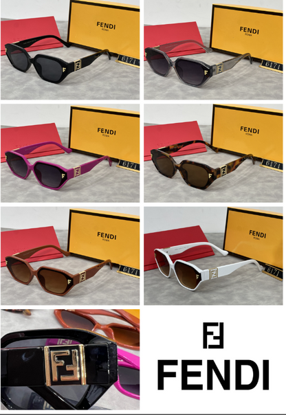 Slim Aviator Sunglasses with Thick Browline