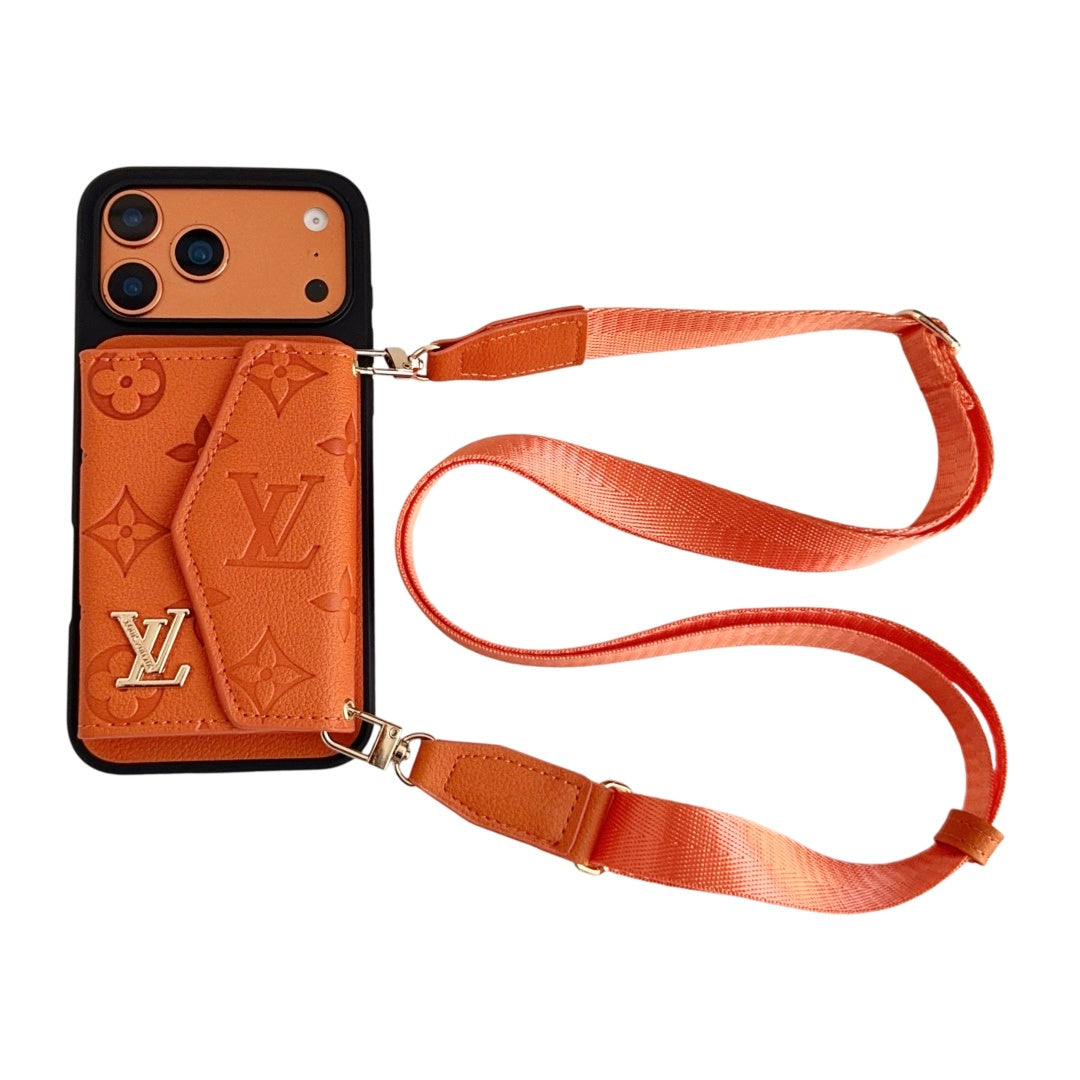 Fashion Aesthetic Shock Absorbing Protective Phone Case  L*V Series、Fashion Phone Case