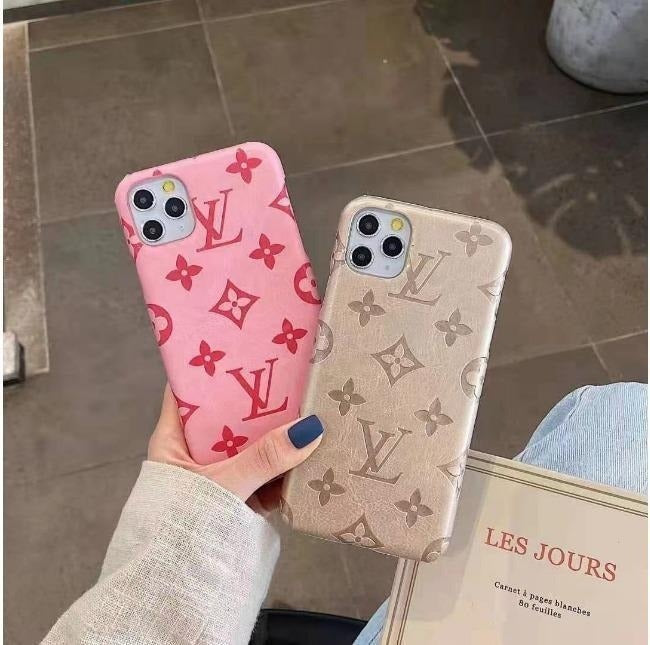 Fashion Aesthetic Shock Absorbing Protective Phone Case L*V Series、Fashion Phone Case