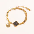 Set Collana Bracciale in Acciaio Inox 304