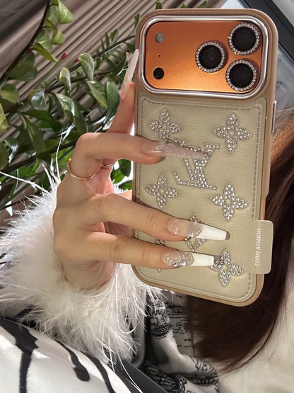 Fashion Aesthetic Shock Absorbing Protective Phone Case L*V Series、Fashion Phone Case