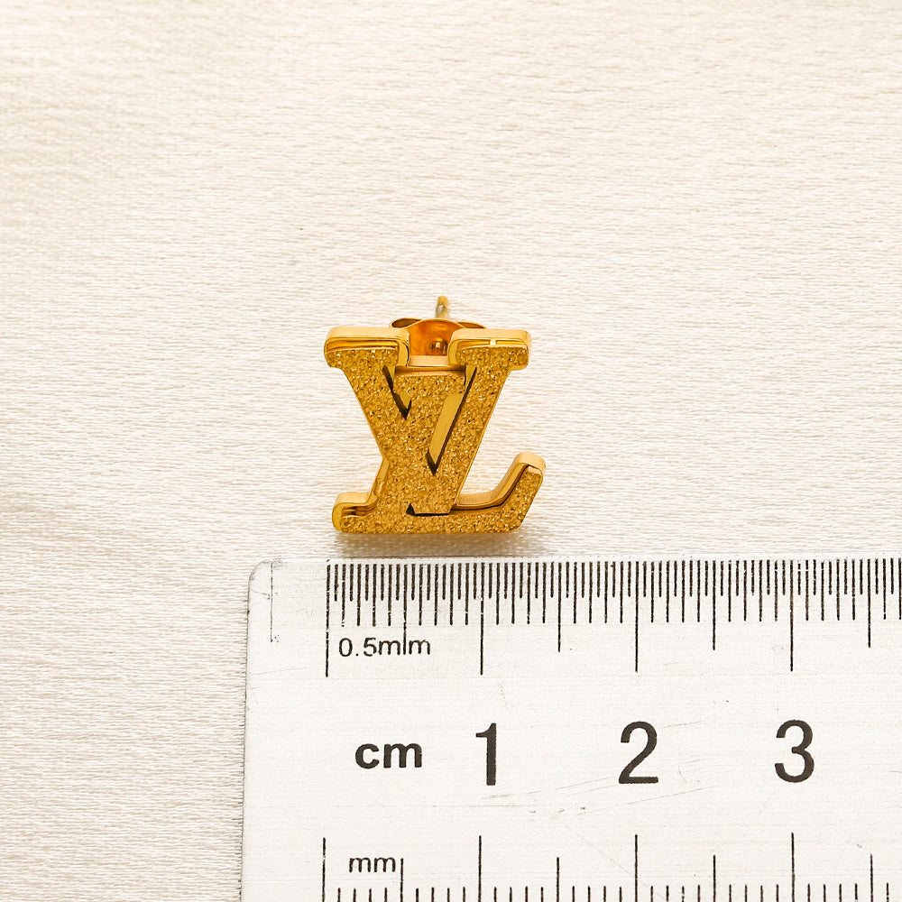 Set collana e orecchini in acciaio inossidabile 304