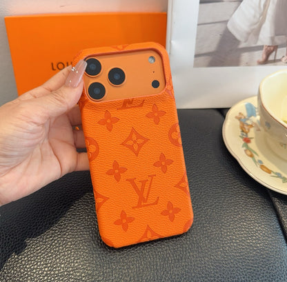 Fashion Aesthetic Shock Absorbing Protective Phone Case  L*V Series、Fashion Phone Case