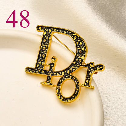 Fashion Brooch Collection,Brooches Collection、GU*CI Series、L*V Series、D*or Series、Y*L Series