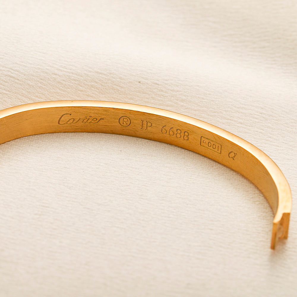 304 Stainless Steel Screw-Motif Band Bangle Bracelet