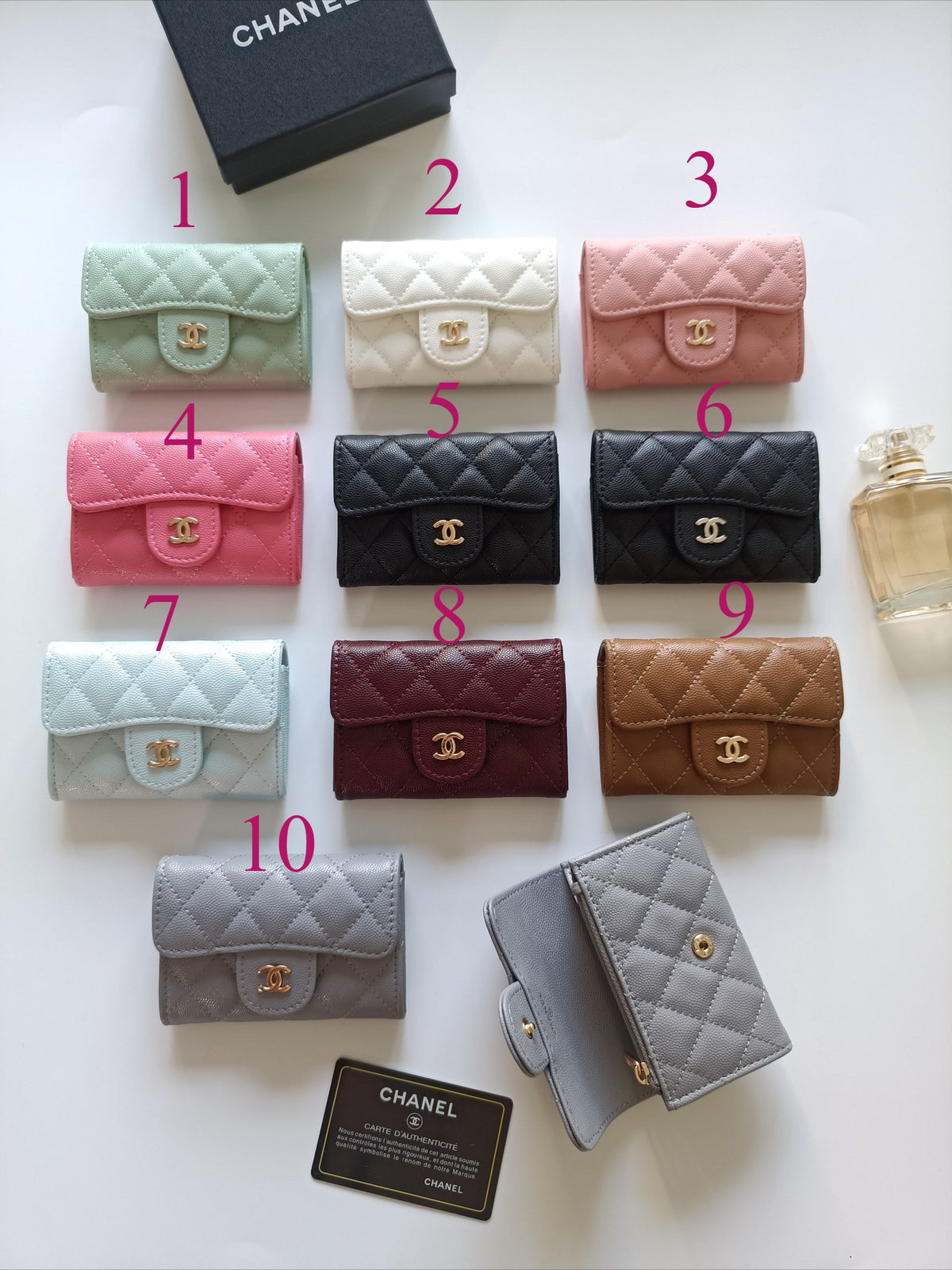 Luxury‑Inspired Trendy Wallets 020 CH*NEL Series、Fashion Bags
