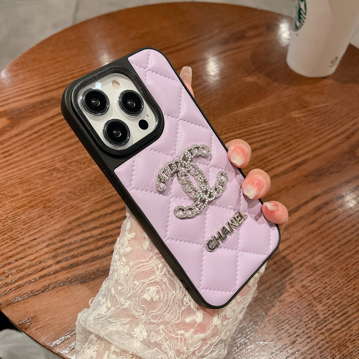 Fashion Aesthetic Shock Absorbing Protective Phone Case CH*NEL Series、Fashion Phone Case