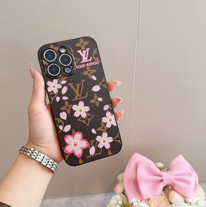 Fashion Aesthetic Shock Absorbing Protective Phone Case L*V Series、Fashion Phone Case