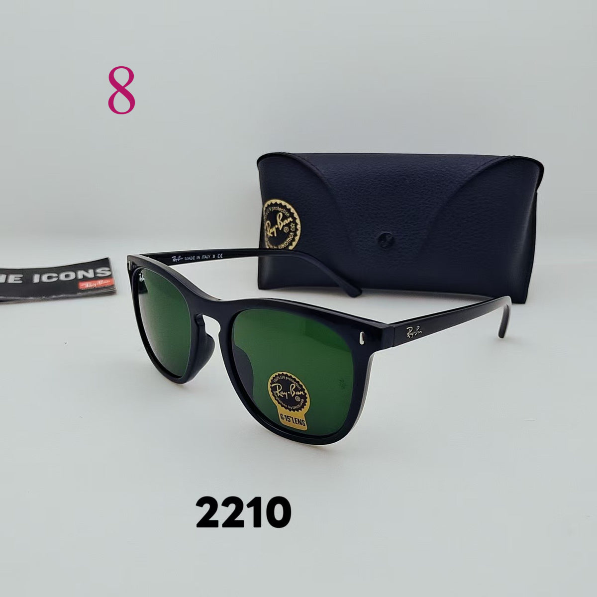 Square Keyhole-Bridge Glasses - Clear and Tinted Lens Options