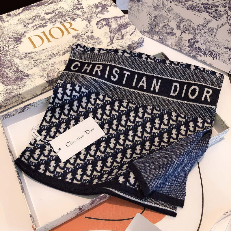 Monogram & Scenic Print Scarf - Style Options
