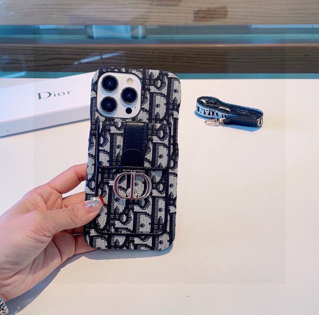 Fashion Aesthetic Shock Absorbing Protective Phone Case  D*or Series、Fashion Phone Case