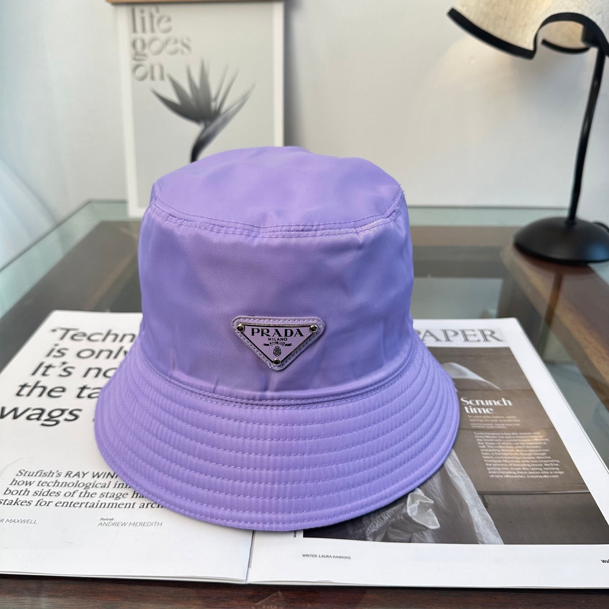Adjustable Sun Hat for Men Women Outdoor UV Protection Pr*da Series、Fashion Caps