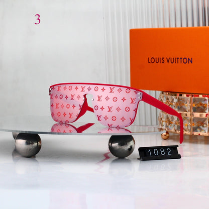 Color-Tint Monogram Shield Sunglasses