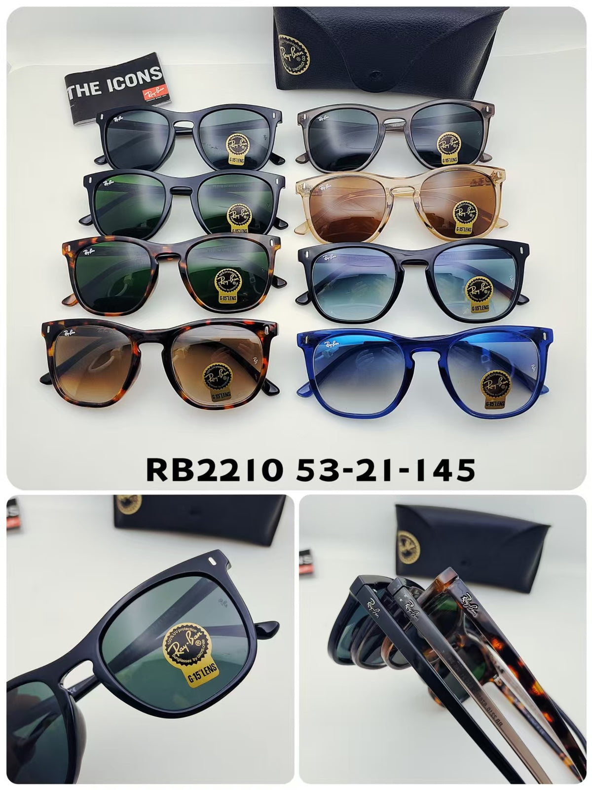 Square Keyhole-Bridge Glasses - Clear and Tinted Lens Options