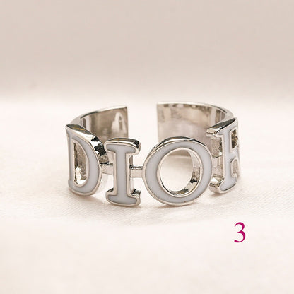 Copper Zirconium Real Gold Plated Ring,Rings Collection、D*or  Series