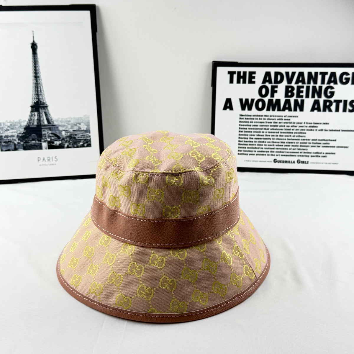 Adjustable Sun Hat for Men Women Outdoor UV Protection GU*CI Series、Fashion Caps