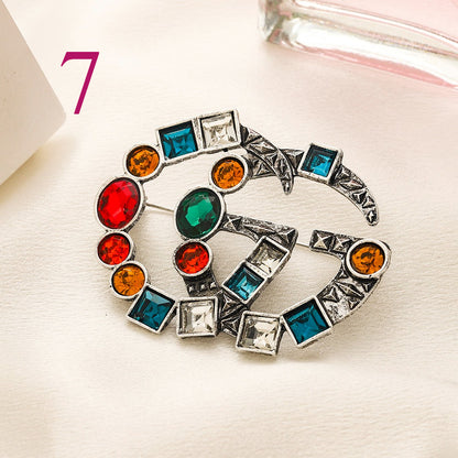 Fashion Brooch Collection,Brooches Collection、GU*CI Series、L*V Series、D*or Series、Y*L Series