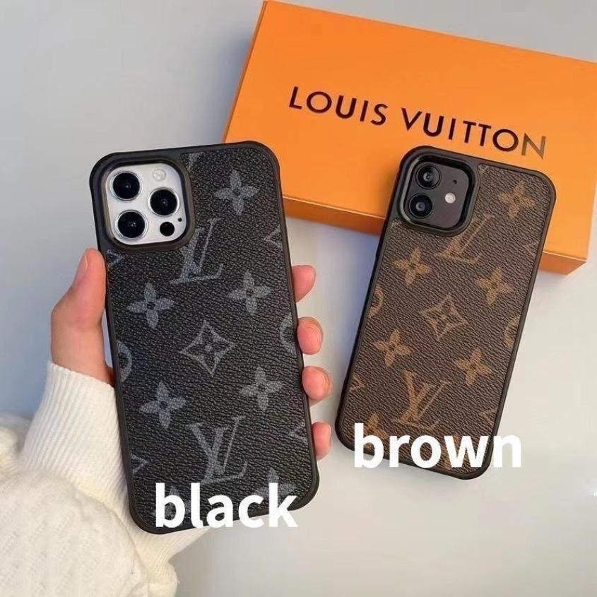 Fashion Aesthetic Shock Absorbing Protective Phone Case L*V Series、Fashion Phone Case
