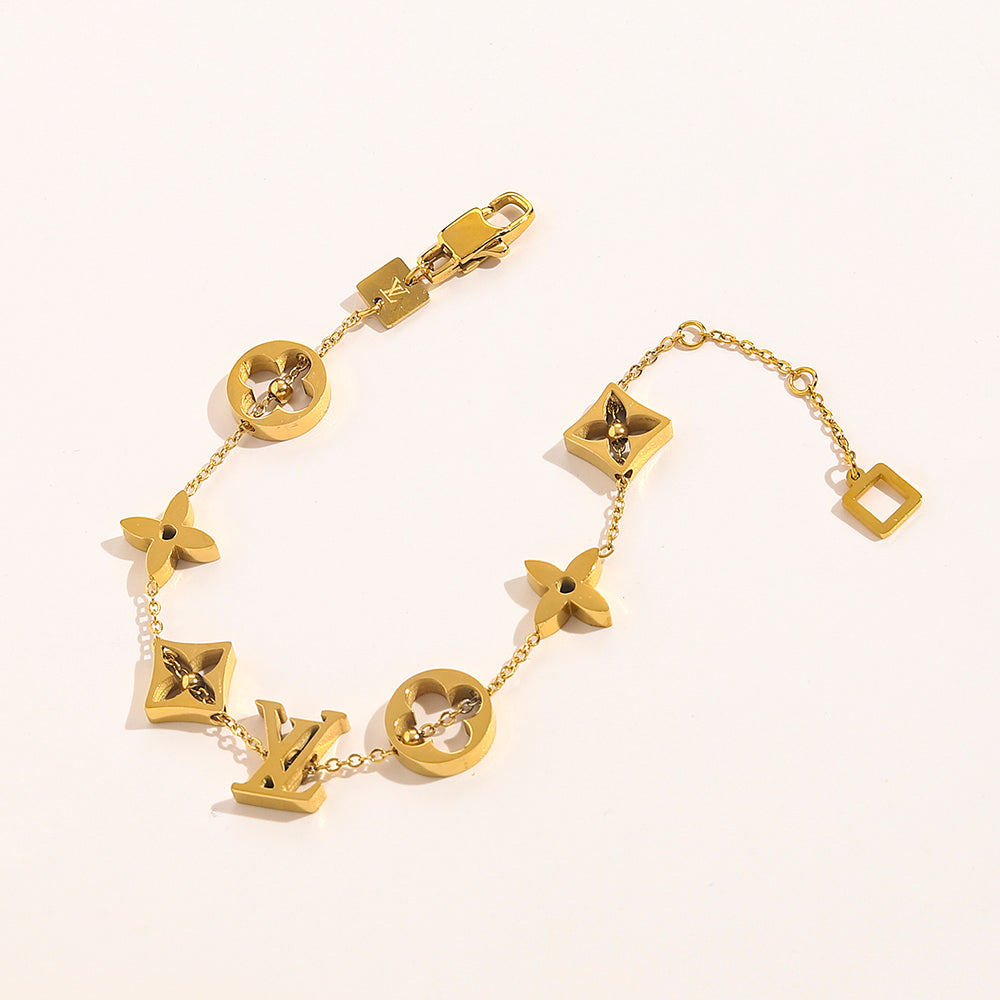 Edelstahl-Armband 304 mit gestanztem Logo