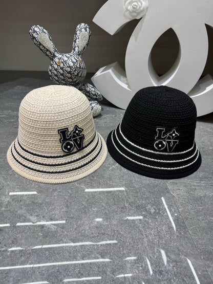 Adjustable Sun Hat for Men Women Outdoor UV Protection L*V Series、Fashion Caps