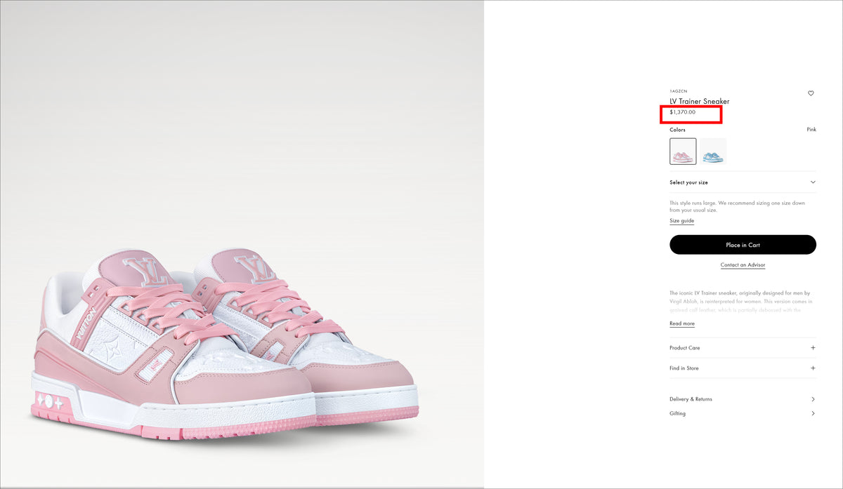 Trainer Sneaker Top Version