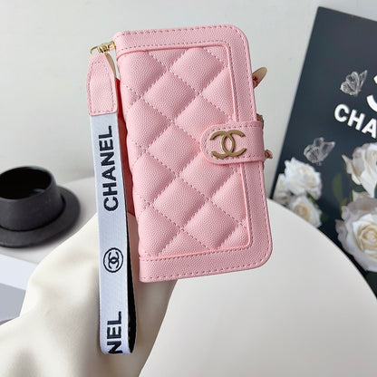 Fashion Aesthetic Shock Absorbing Protective Phone Case CH*NEL Series、Fashion Phone Case