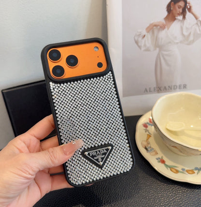 Fashion Aesthetic Shock Absorbing Protective Phone Case  Pr*da Series、Fashion Phone Case