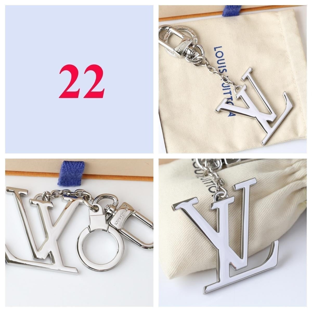Premium Fashion Keychain Stylish Accessory、L*V Series、𝐊𝐞𝐲𝐜𝐡𝐚𝐢𝐧𝐬 & 𝐊𝐞𝐲 𝐑𝐢𝐧𝐠𝐬（𝐇）
