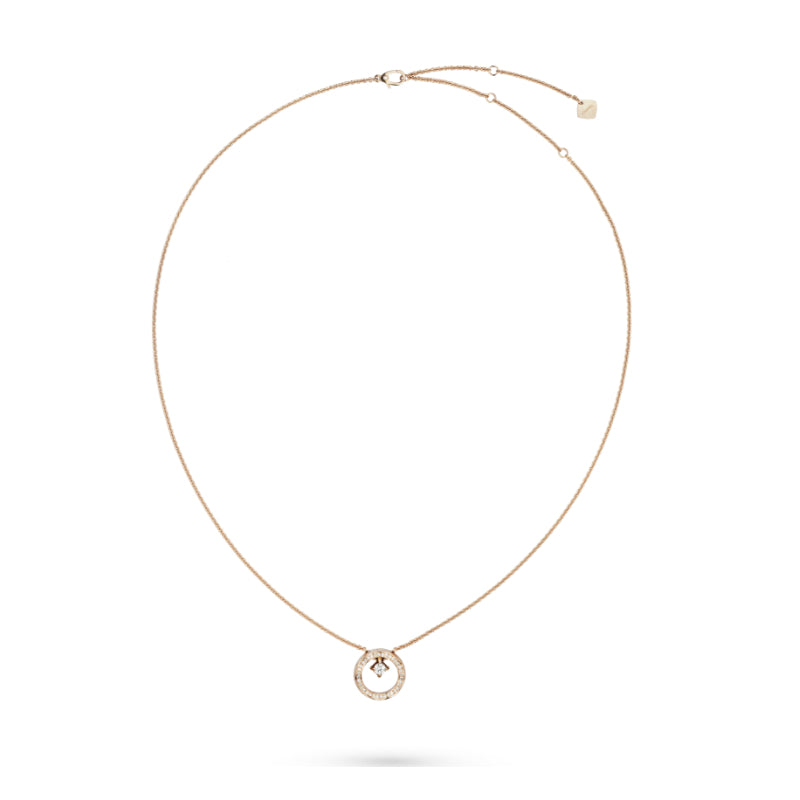 Open-Circle Pendant Necklace