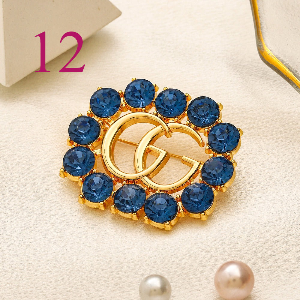Fashion Brooch Collection,Brooches Collection、GU*CI Series、L*V Series、D*or Series、Y*L Series