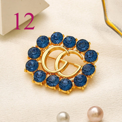 Fashion Brooch Collection,Brooches Collection、GU*CI Series、L*V Series、D*or Series、Y*L Series
