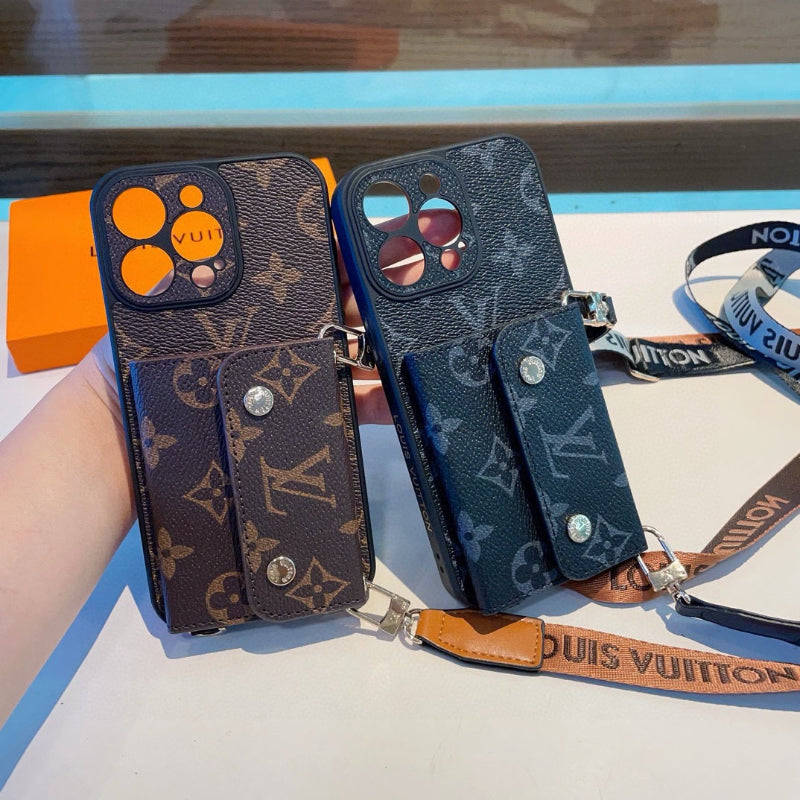 Fashion Aesthetic Shock Absorbing Protective Phone Case L*V Series、Fashion Phone Case