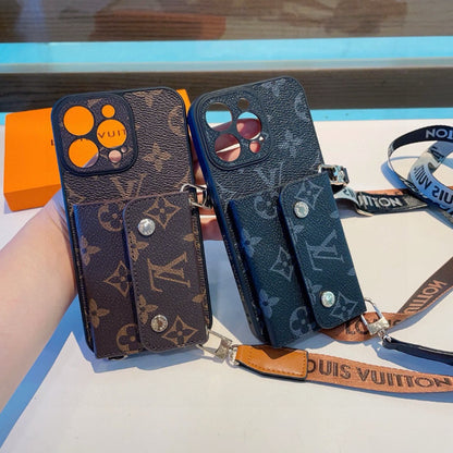 Fashion Aesthetic Shock Absorbing Protective Phone Case L*V Series、Fashion Phone Case