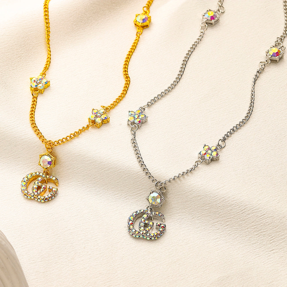 Schmuckset aus Ohrringen, Armband und Halskette aus Edelstahl 304