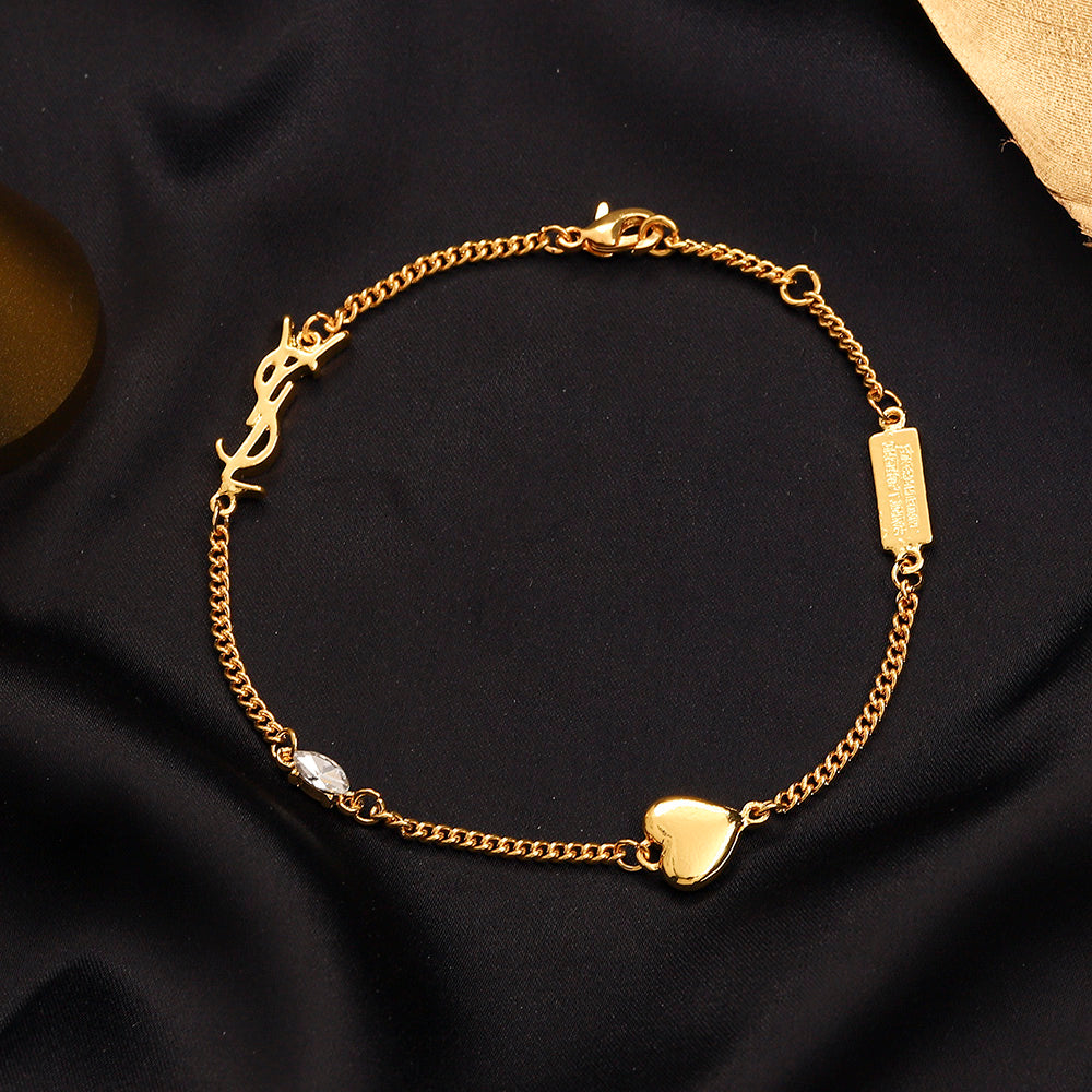Set di orecchini, bracciale e collana in acciaio inossidabile 304