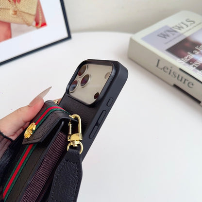 Fashion Aesthetic Shock Absorbing Protective Phone Case  GU*CI Series、Fashion Phone Case