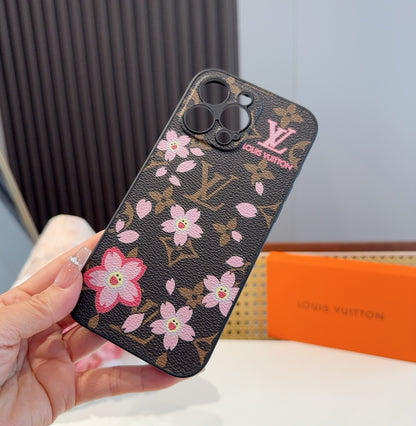 Fashion Aesthetic Shock Absorbing Protective Phone Case L*V Series、Fashion Phone Case