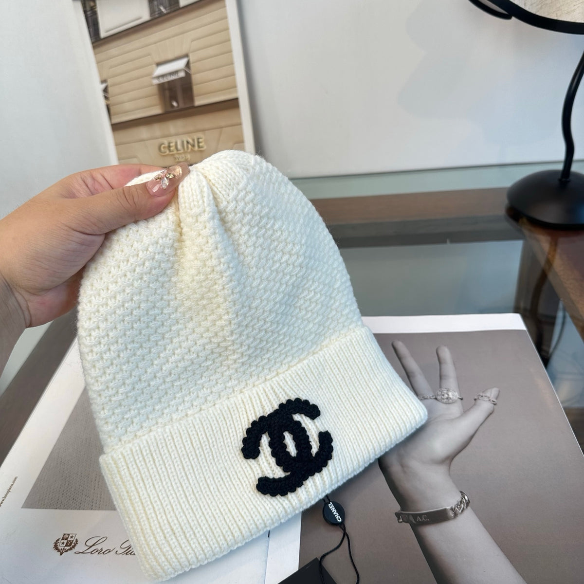 Adjustable Sun Hat for Men Women Outdoor UV Protection CH*NEL Series、Fashion Caps